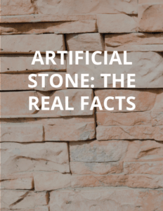 Artifical Stone Facts