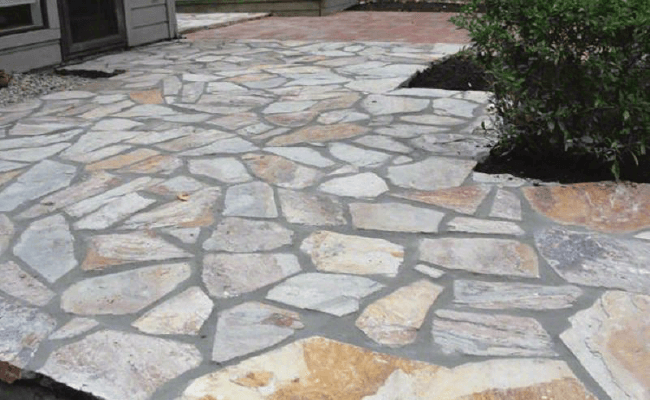 irregular flagstone