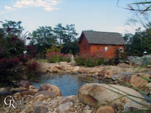 Round Brown River Rock