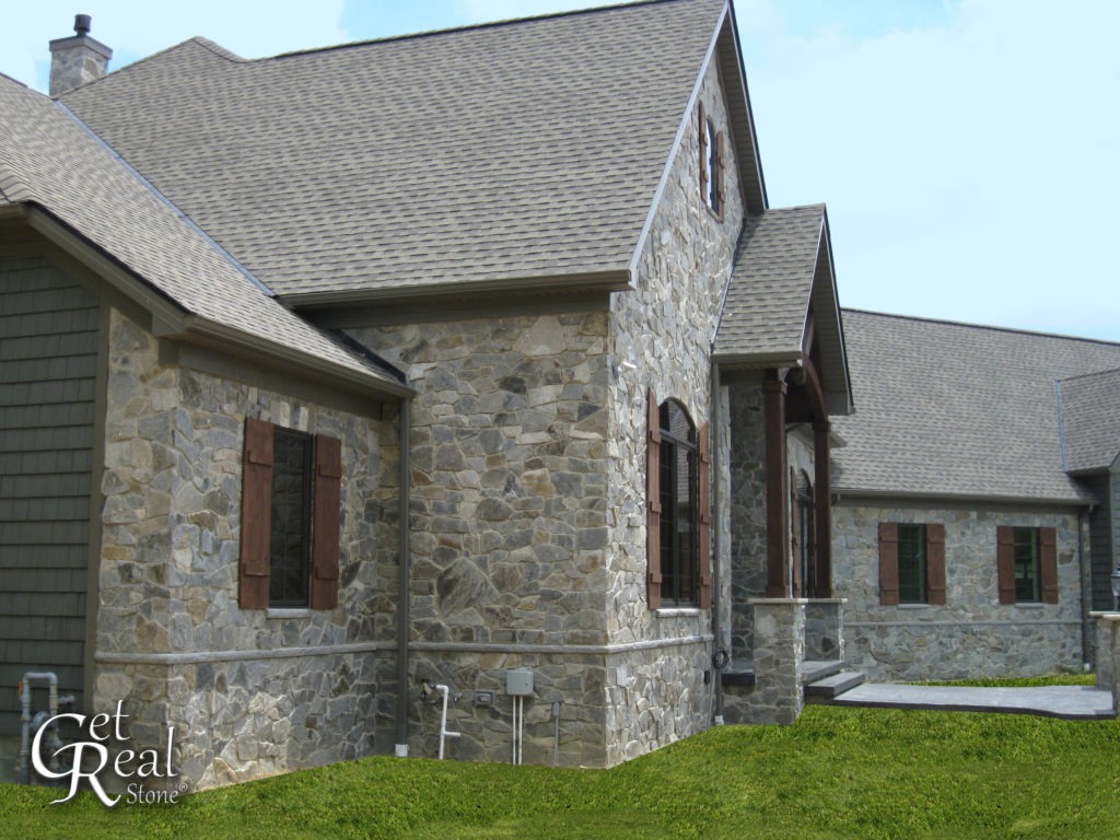 Chocolate Gray Hand-Split Thin Wallstone